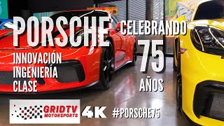 Celebrando los 75 Años de Porsche y la Diversidad de Sus Vehiculos y Colores 4K