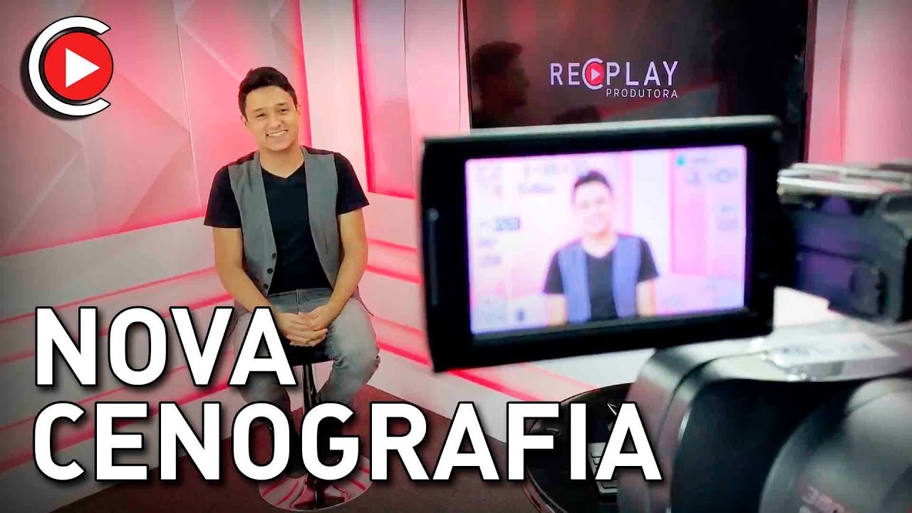 🎥 Estúdio da produtora tem cenografia ampliada | RecPlay Produtora 🔴▶