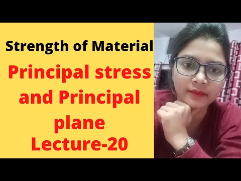 Principal stress and Principal plane, Strength of material | Do Educate ...
