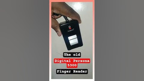 Digital Persona 5300 before the New HID 5300 Finger Reader Model Took Over! #Shorts