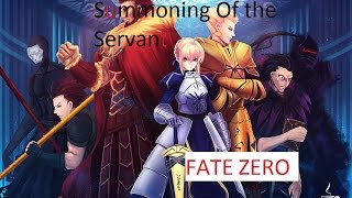 Fate Zero episode 1 - summoning of the Servant