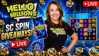 Big Spins & Big Wins LIVE on Hello Millions! Text STACEY to 33777 to Connect!