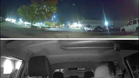 Nancy is drunk. Falls while getting into Lyft ride...
