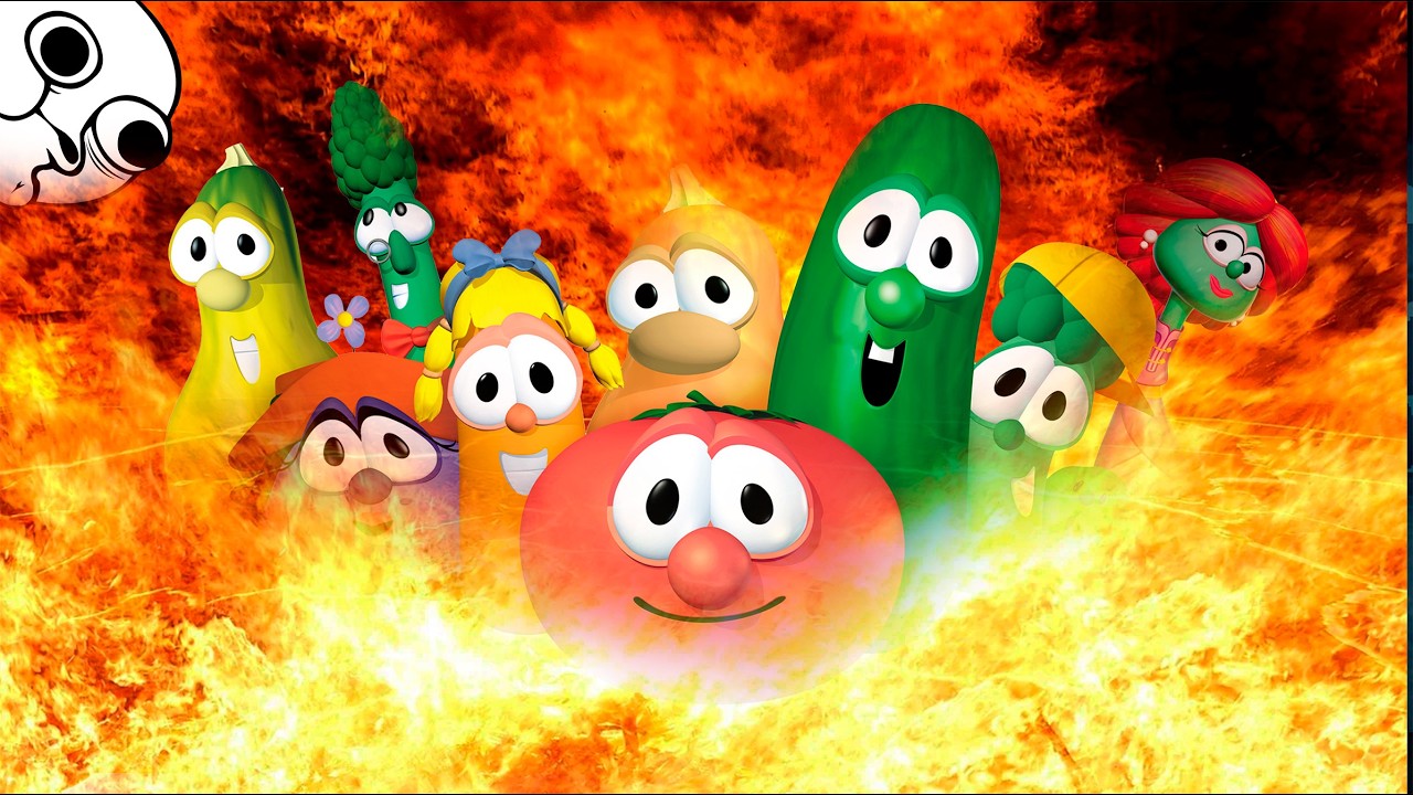 Ninguno de los VeggieTales es cristiano, y todos arderán en el infierno. Y TENGO PRUEBAS