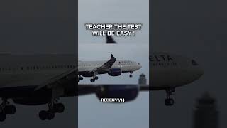 Me when I realise the test is easy #aviation #a350