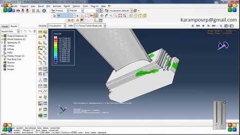 ABAQUS XFEM Simulation-Turbine Blade Fracture Mechanism