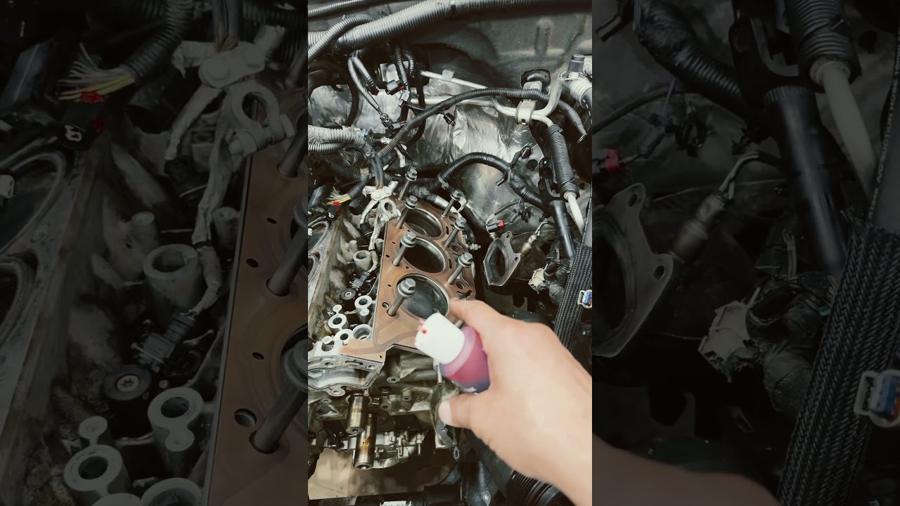 Head bolts before you torque them.