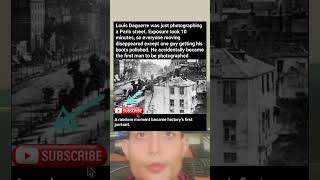 The First Person Ever Photographed Was a Complete Accident