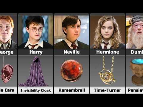 Harry Potter Character and Their Magical Object