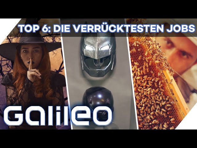 Hexerei als offizieller Beruf? Die 6 verrücktesten Jobs der Welt | Galileo 360° Ranking | ProSieben