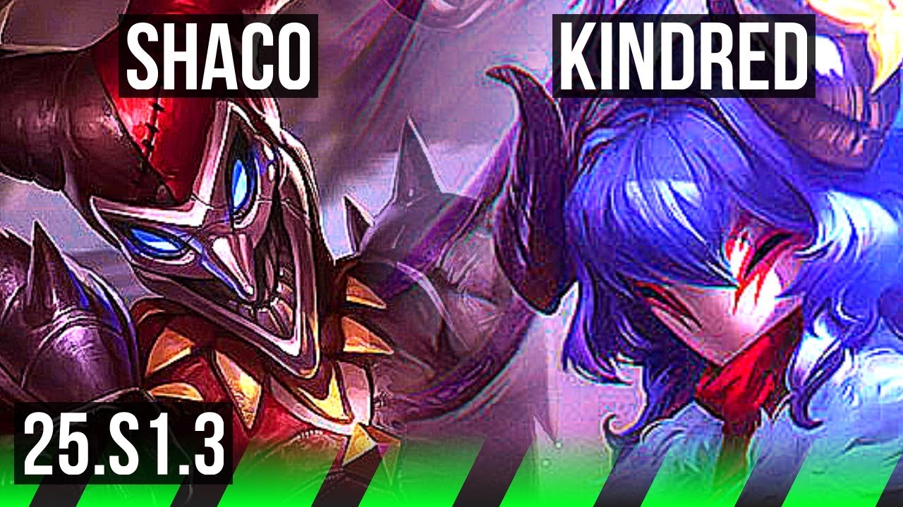 SHACO vs KINDRED (JGL) | KR Master | 25.S1.3