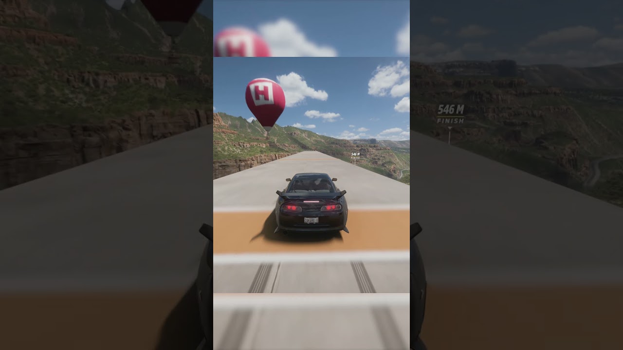 Brake test (350 kmh) in FH5 😎 