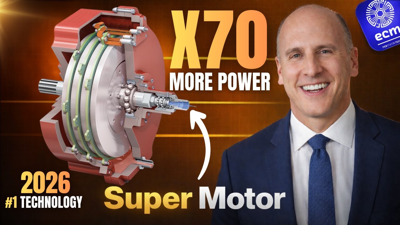 Эта новая конструкция двигателя нарушает законы физики… И она напечатана на печатной плате!