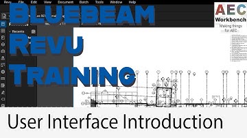 Bluebeam Revu Training User Interface Introduction