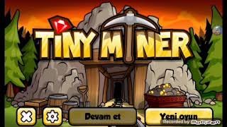 Madenci oyunu "tiny miner" screenshot 4