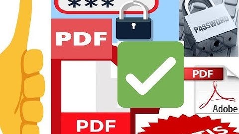 CÓMO PONER CONTRASEÑA A PDF SIN PROGRAMAS, RÁPIDO Y GRATIS