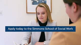 Simmons Social Work Advanced Standing - 30 Seconds