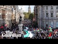 Thousands attend pro-Palestine rally in London