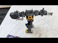 Transformers CYBERWORLD Grimlock Chomp & Battle 9-Inch Action Figure Robot Toy Demo #ad