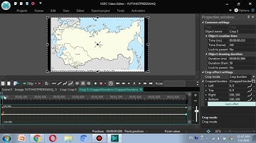 how to make map animation with vsdc free video editor