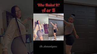 Who Nailed It  Angeke Amapiano Dance Challenge  Left Or Right
