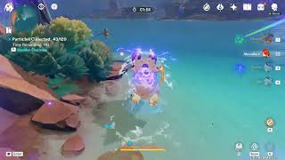 Genshin Impact 5.5 Atoclan - Collecting 120 Particles Challenge at North Area