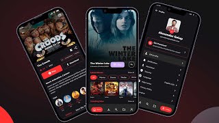 20 Best Flutter Movie App Templates screenshot 1