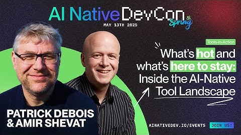 What’s Sizzling and What’s Stable? Inside the AI Native Tool Landscape with Patrick & Amir