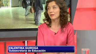 Valentina Quiroga por reforma educacional: "Había que cambiar las reglas del juego"