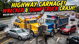 Dash Cam Video of Deadly Dump Truck Crash in Appleton