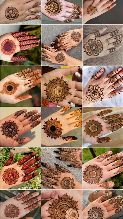 15 mandala mehndi designs 😍✨ | gol tikki mehndi designs | mehndi designs tikki