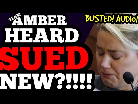 Amber Heard’s NEW PLOT getting Team Heard SUED?! BOMBSHELL AUDIO!
