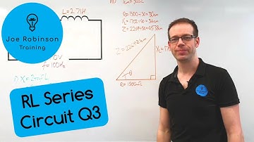 How to Calculate Inductive Reactance & Impedance for a Resistor & an Inductor connected in Series Q3