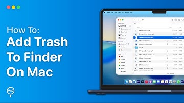 Hoe voeg je een prullenbak toe aan de Finder-zijbalk op een Mac | Eenvoudige handleiding