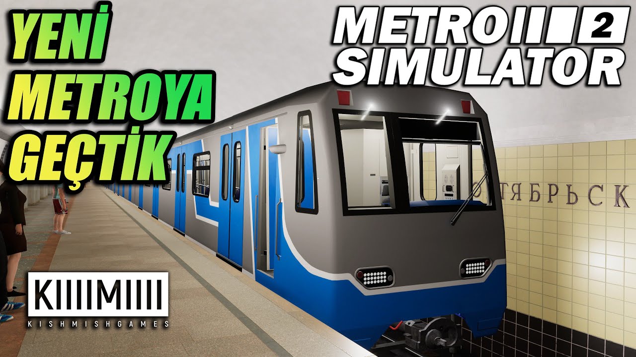 METRO SIMULATOR 2 | YENİ VE MODERN METROYA GEÇİŞ YAPTIK // OYUNDAN HİÇ BİRŞEY ANLAMIYORUM🤣