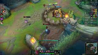 Jinx ult snipe on moving target works :D