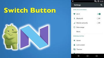 22 Android Material Design- Android Switch Control Design