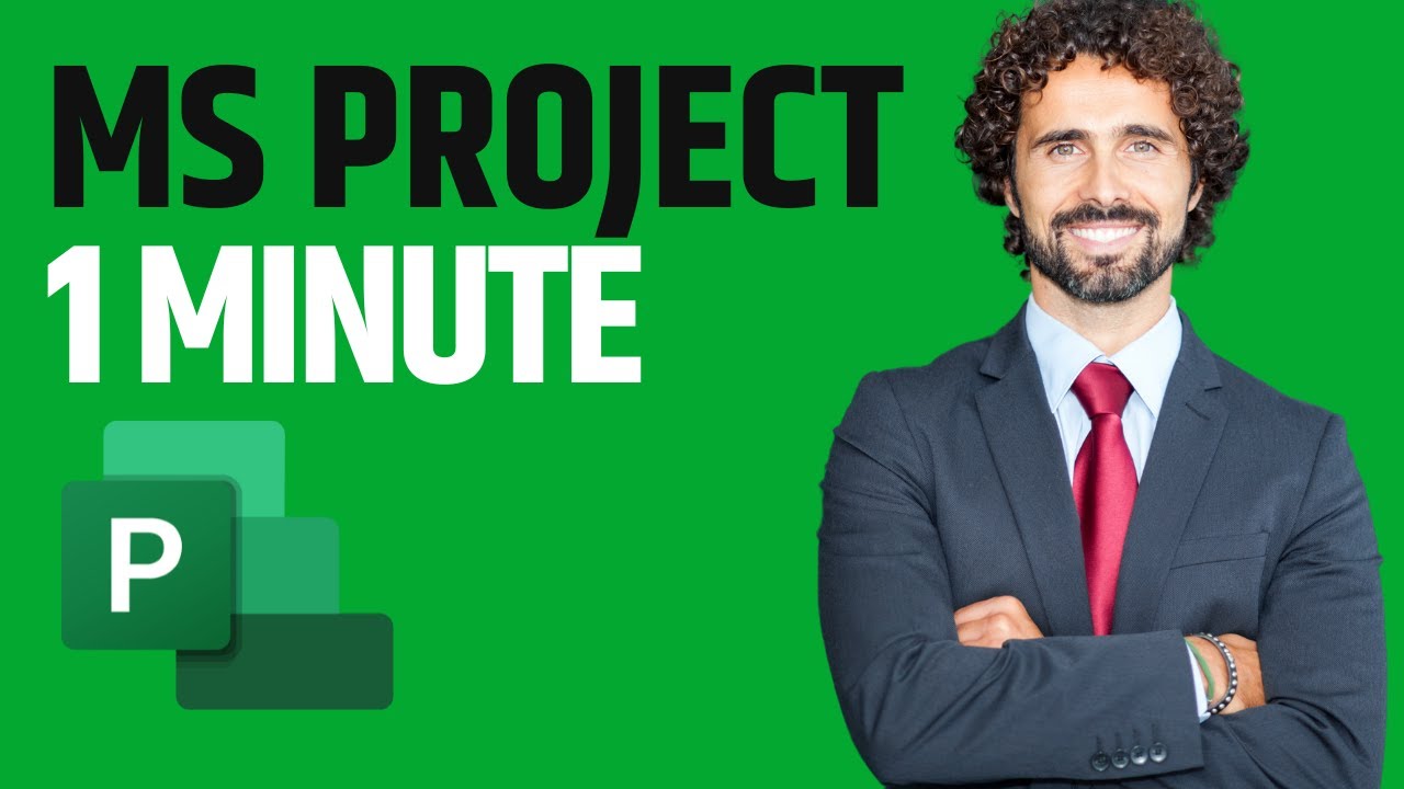 Start a Microsoft Project Plan in 1 minute! - YouTube