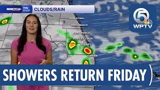 WPTV First Alert Weather forecast for Afternoon of Wednesday, Oct. 14, 2026
