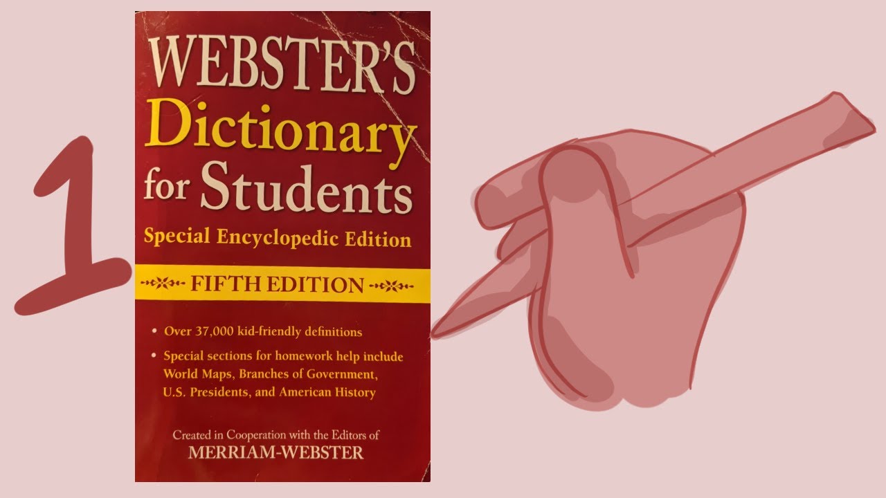 Drawing The Dictionary 1/100 - YouTube