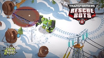 Transformers Rescue Bots: Hero Adventures #32 | Boulder: Construction-Bot MISSION! By Budge Studios