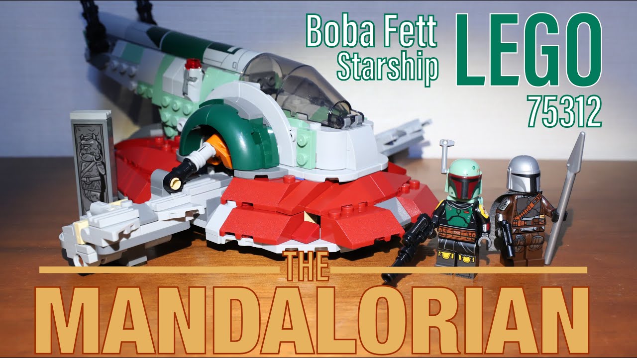 レゴ75312 スターウォーズ マンダロリアン ボバ・フェットの宇宙船 