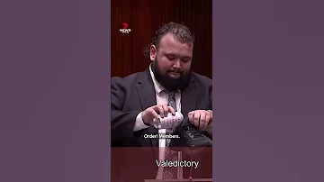 MP Does A Shoey In Parliament 
