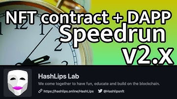 ERC721 Collection 101 - 01 - Speedrun: create and deploy a smart contract + DAPP (v2.x)
