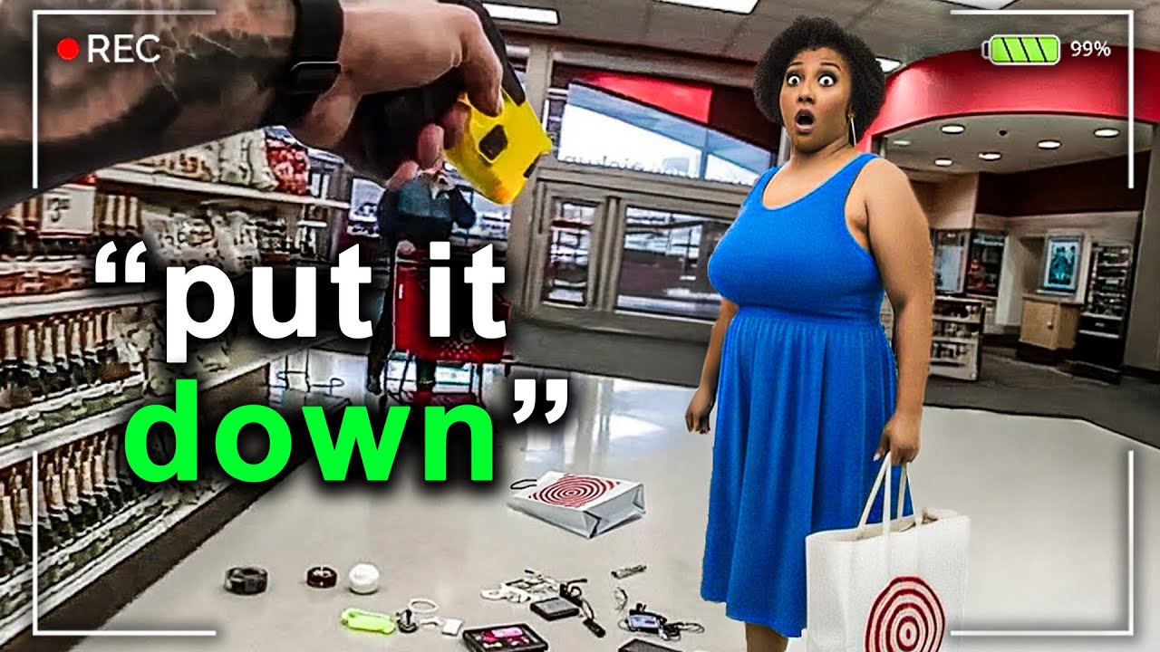 When Cops Take Down Dumb Shoplifters In The Act - YouTube