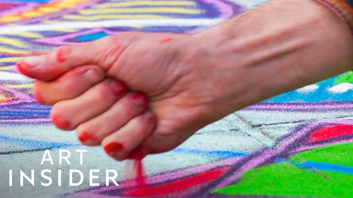 How This Artist Turned Traditional Sand Painting I...