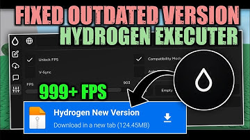 NEW Hydrogen Executer Update | FIXED Outdated Version Download Media Fire Link! 2023