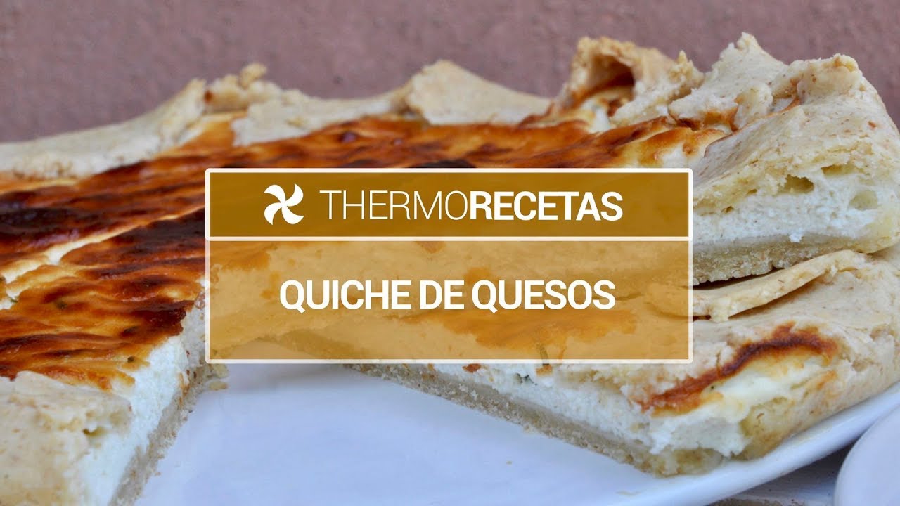 Quiche de quesos - YouTube