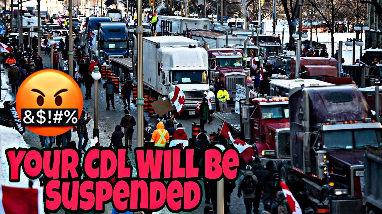 All Truck Drivers Will Have Their CDL Suspended