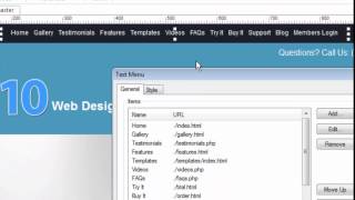 Using the Text Menu Tool